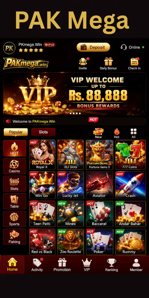 PAK Mega games